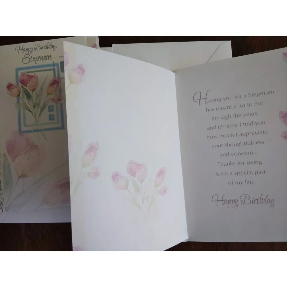 Happy Birthday Designer Greeting Cards  for Mom Lot of 9 w/ Envelopes